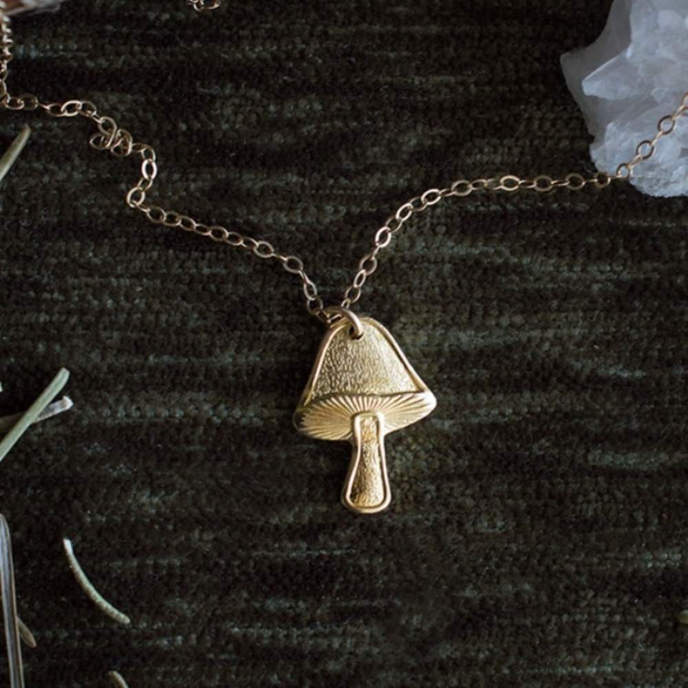 Magic Mushroom Necklace